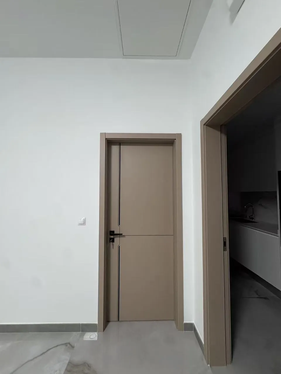 Acabado final de la puerta