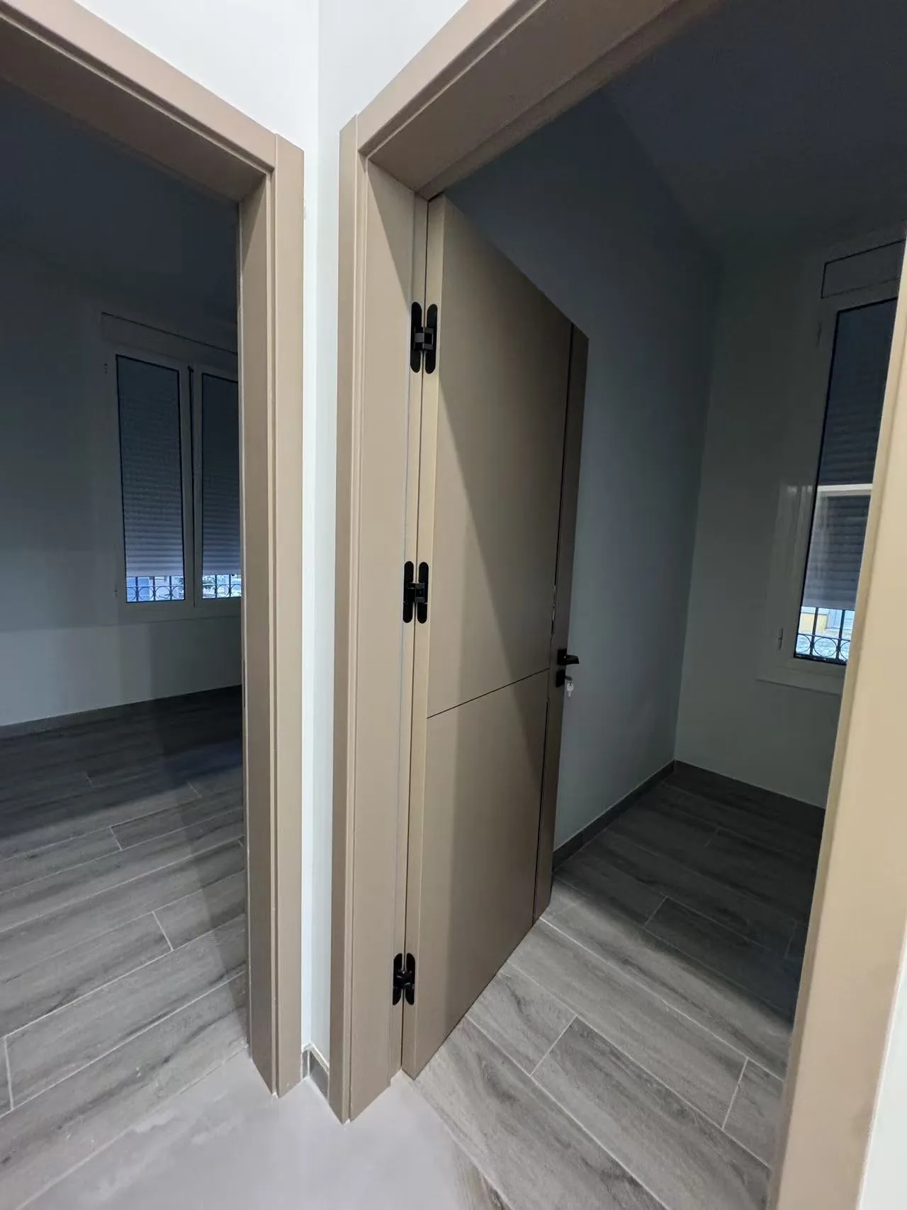 Puerta de interior terminada